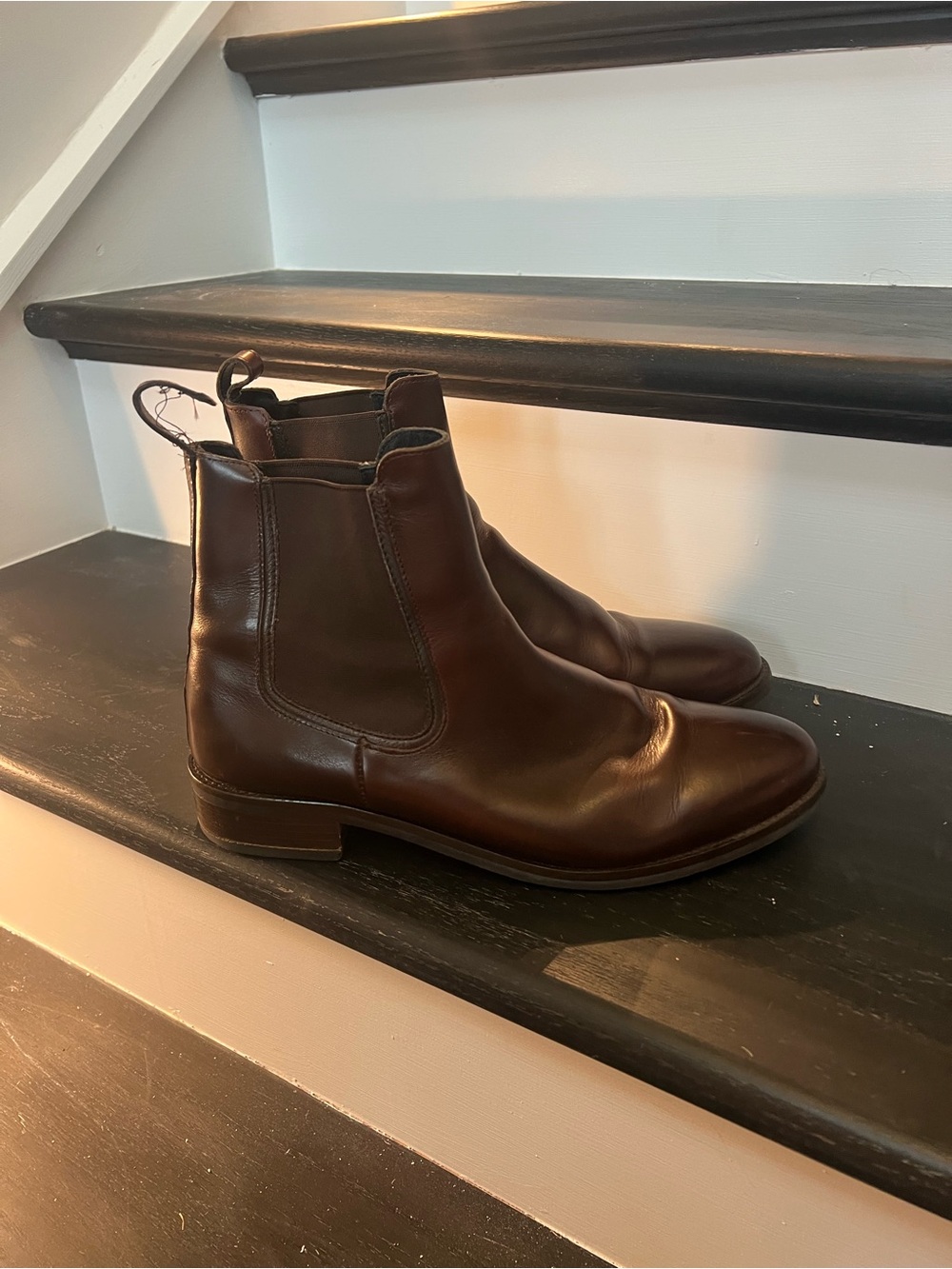 Thursday Boot Company Women’s Brown Leather Chelsea Booties